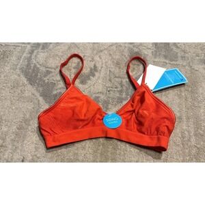 Barely There Wireless Red Bra Sz XS X-small New